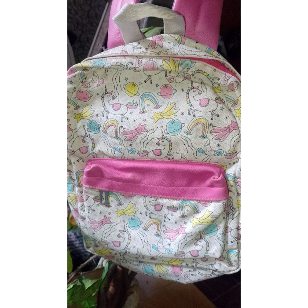 Tas ransel anak rumah warna preloved second