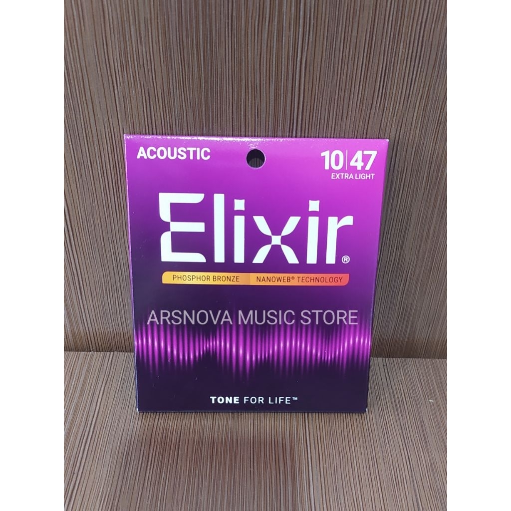 ELIXIR 16002 NANOWEB Acoustic String 010-047