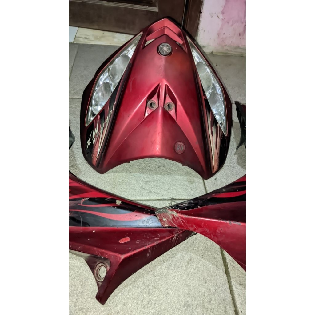 Body tameng sayap Jupiter mx old / body original copotan