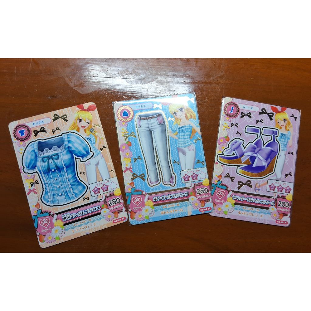 Aikatsu Card - Ichigo Hoshimiya Outfit Coord