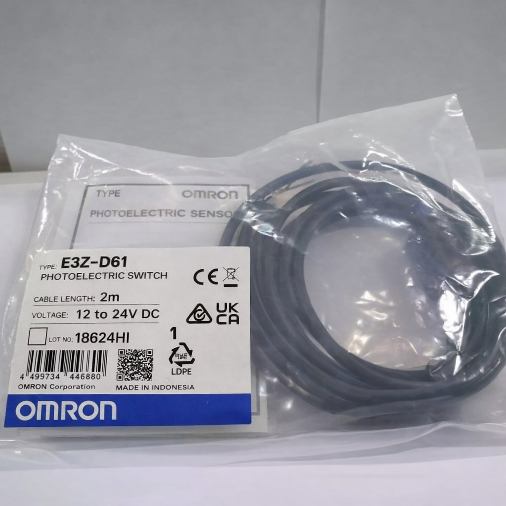 Omron E3Z Series Photoelectric Switch Sensor – E3Z-D61 D62 D81 T61 T81A R61 R81 LS61 E3ZG