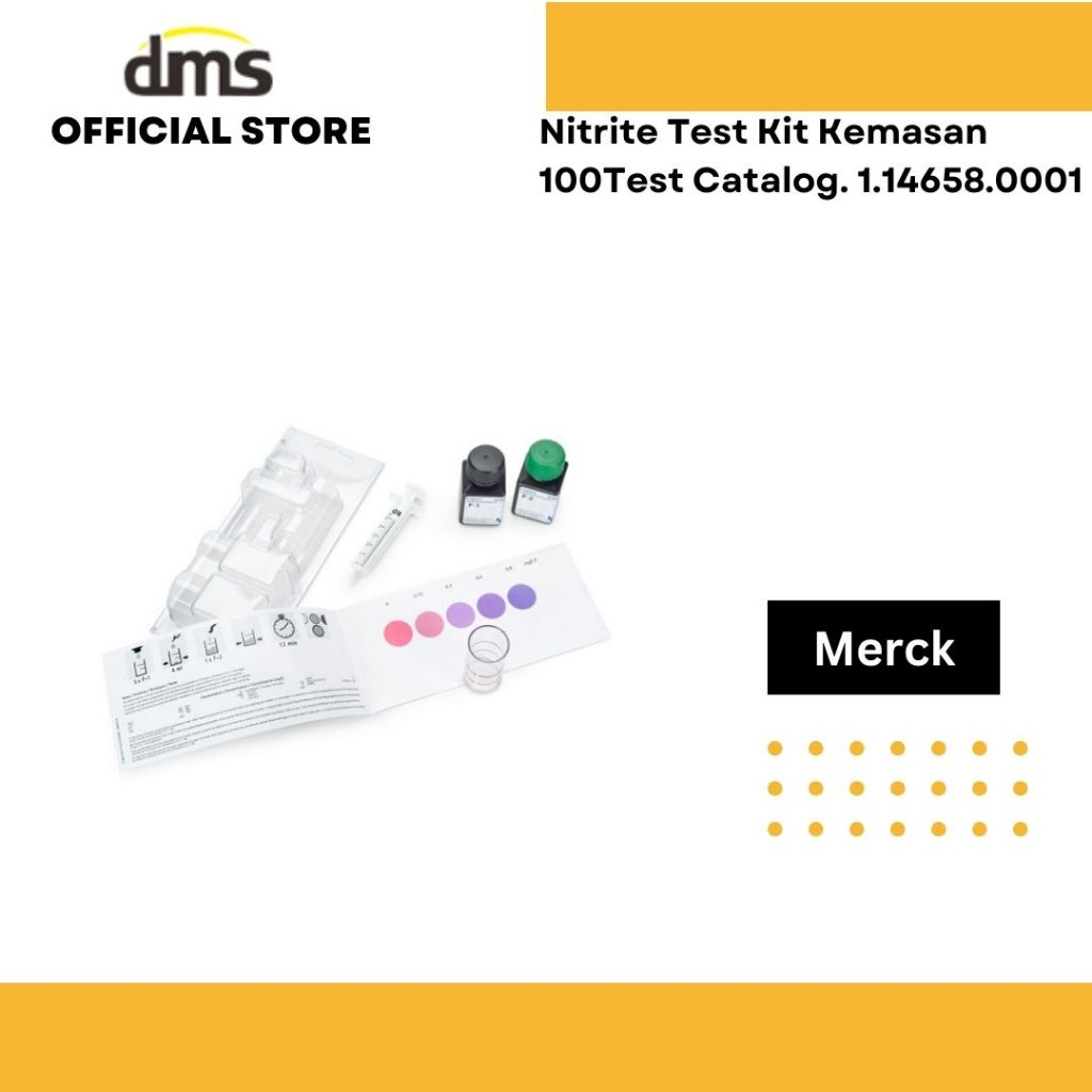 MERCK NITRITE TEST KIT 1.14658.0001 NO2 ED PANJANG