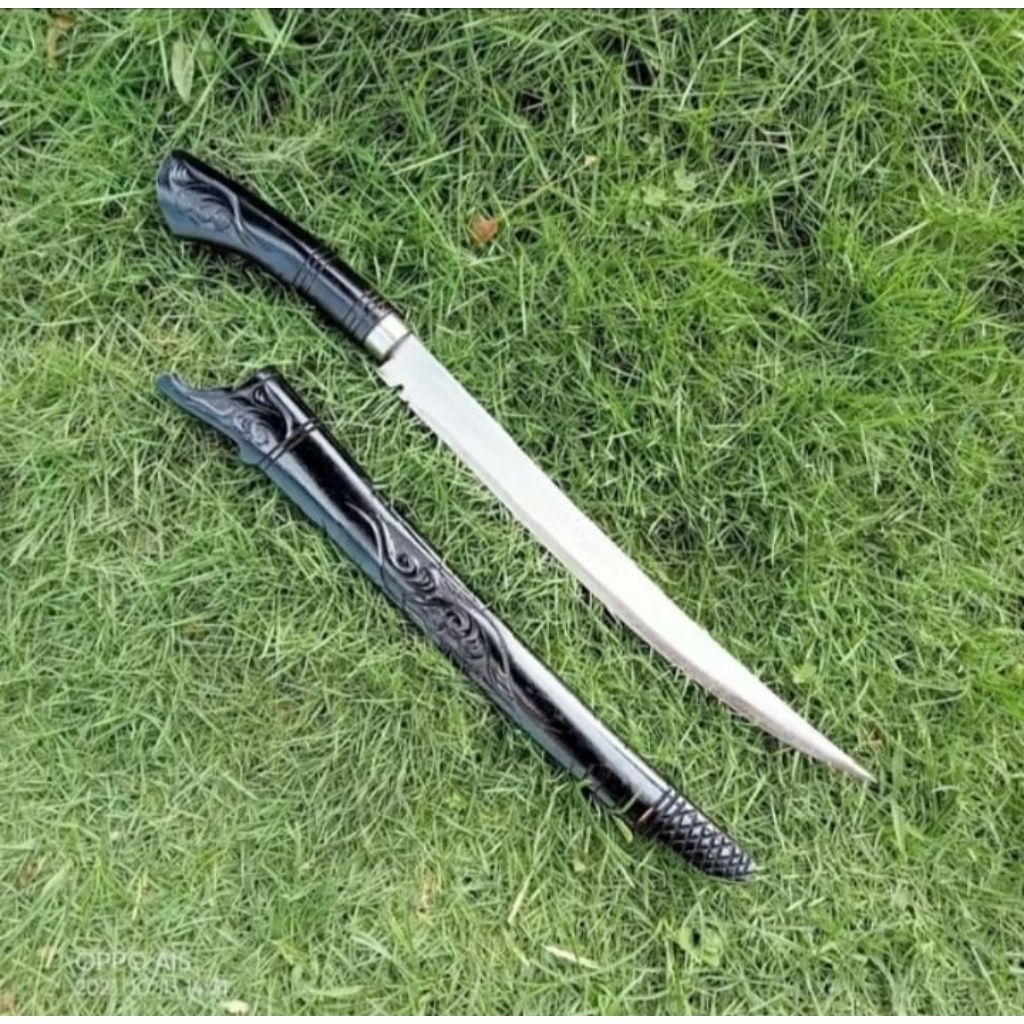 SPJ97 PISAU BADIK BAJA ASLI / PISAU BADIK ASLI BUGIS / PISAU BADIK ASLI LAMPUNG