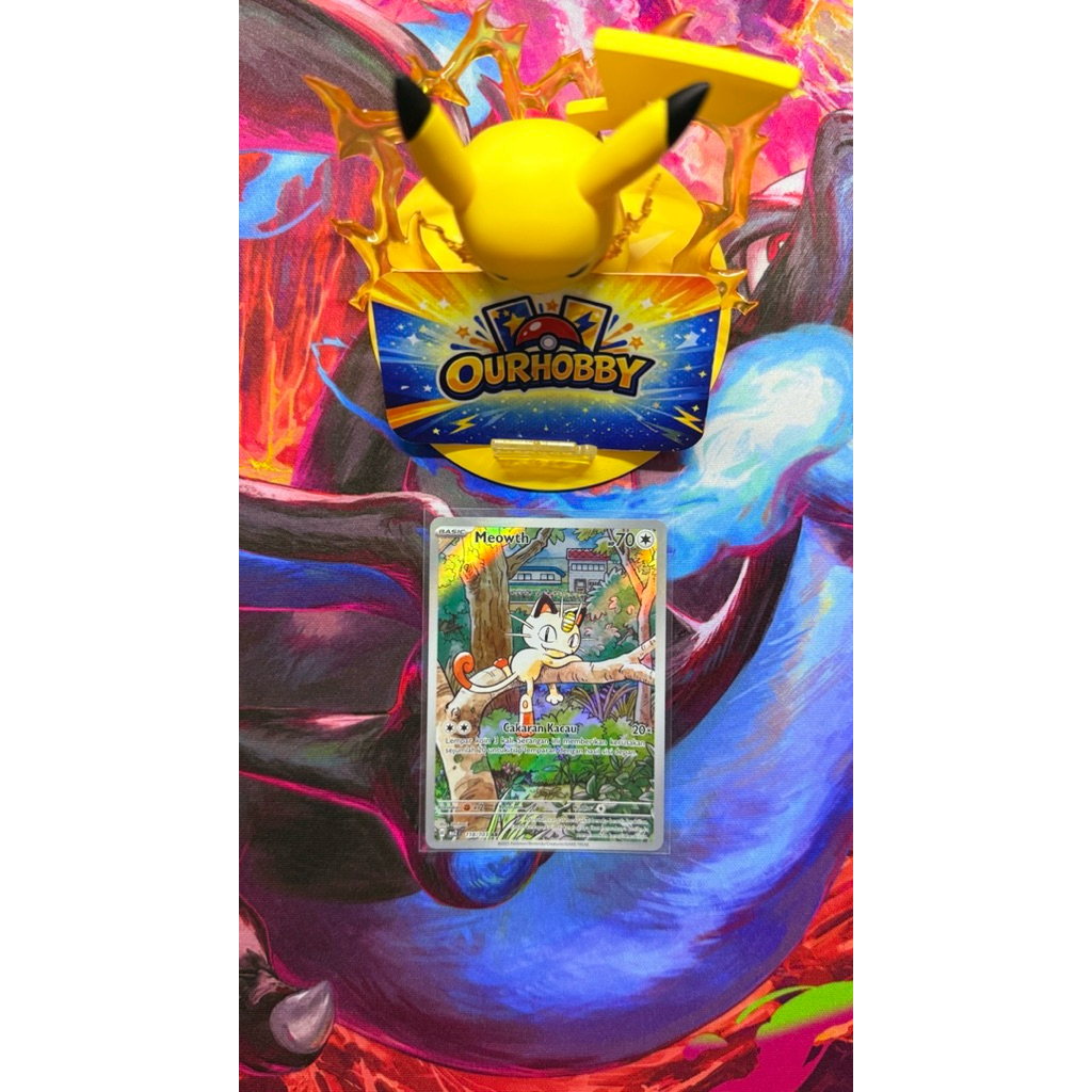Kartu Pokemon TCG Meowth AR