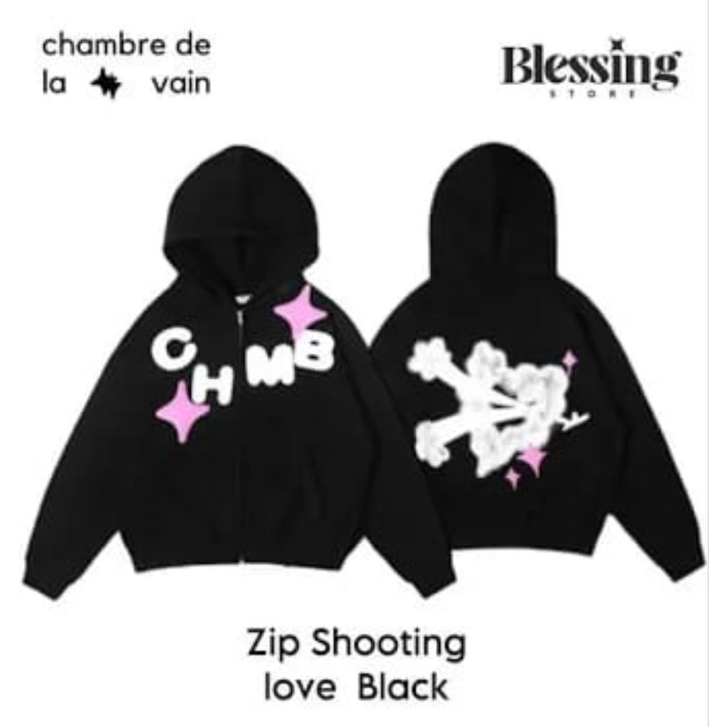 ZIPPER HOODIE SHOTLOVE CHAMBRE DE LA VAIN