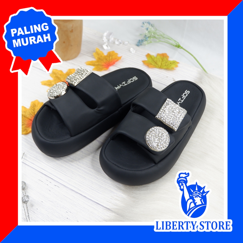 SOFIYA IMPORT ORIGINAL 8294 12  SENDAL WEDGES WANITA