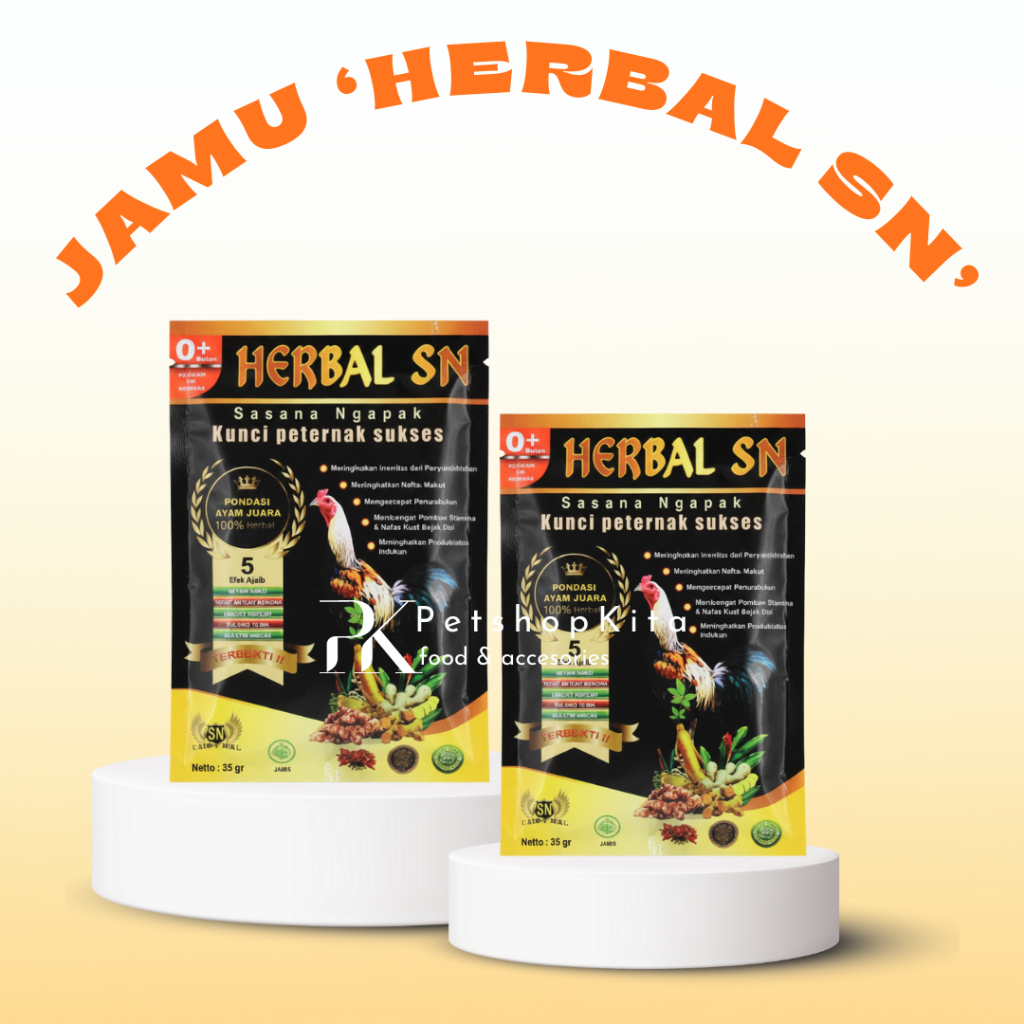 Jamu Ayam Herbal SN SASANA NGAPAK 35 gram