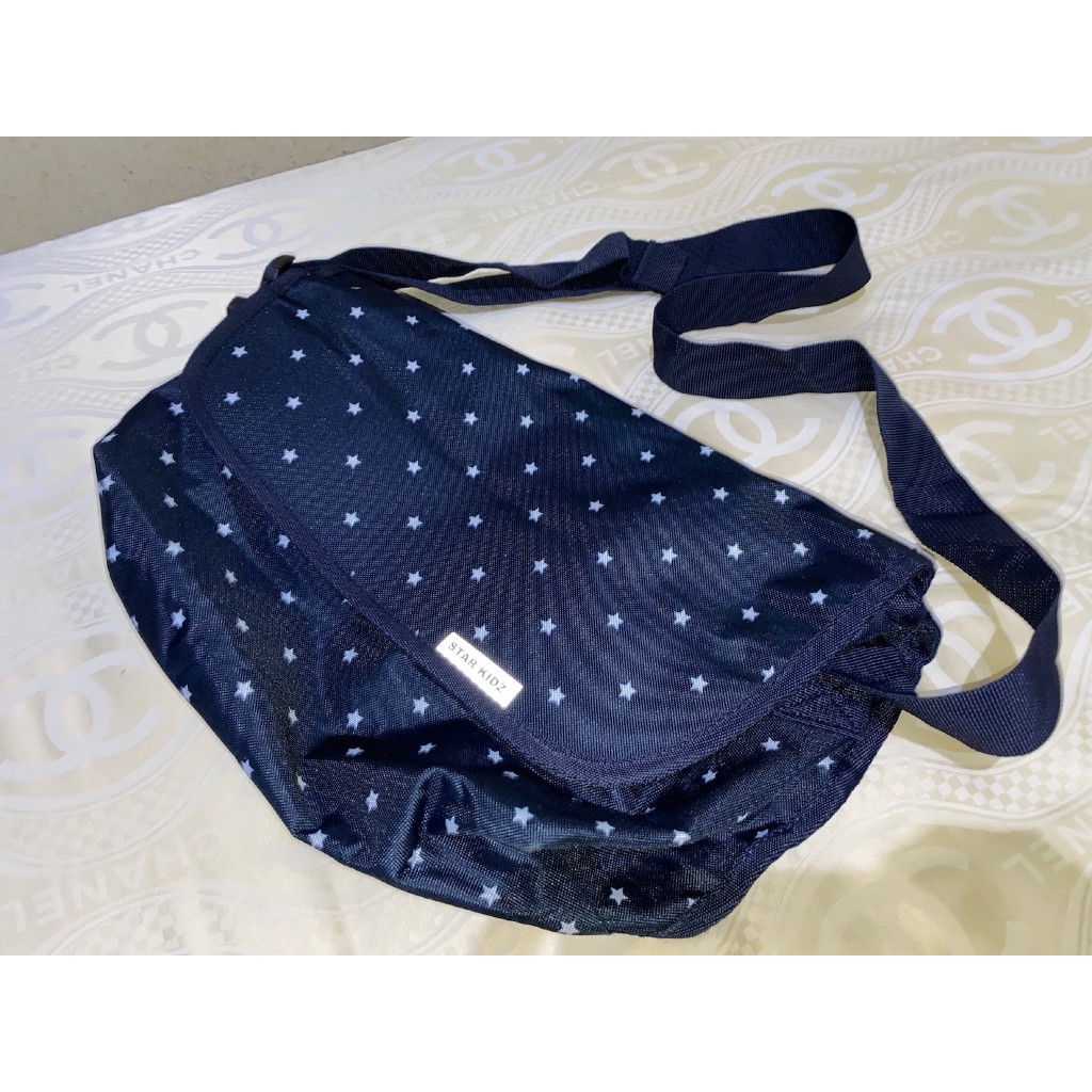 tas anak remaja sling bag slempang canvas tebal brand Star Kids