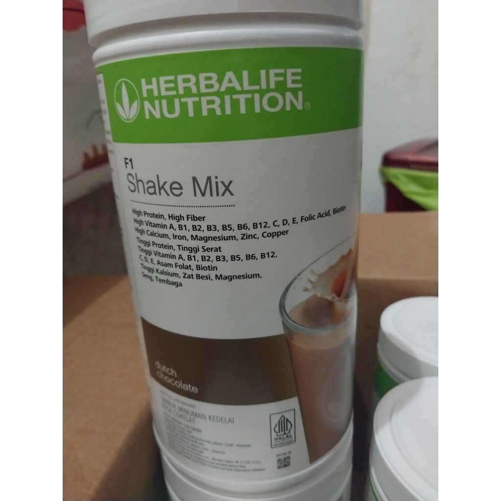Shake Mix Herbalife rasa coklat