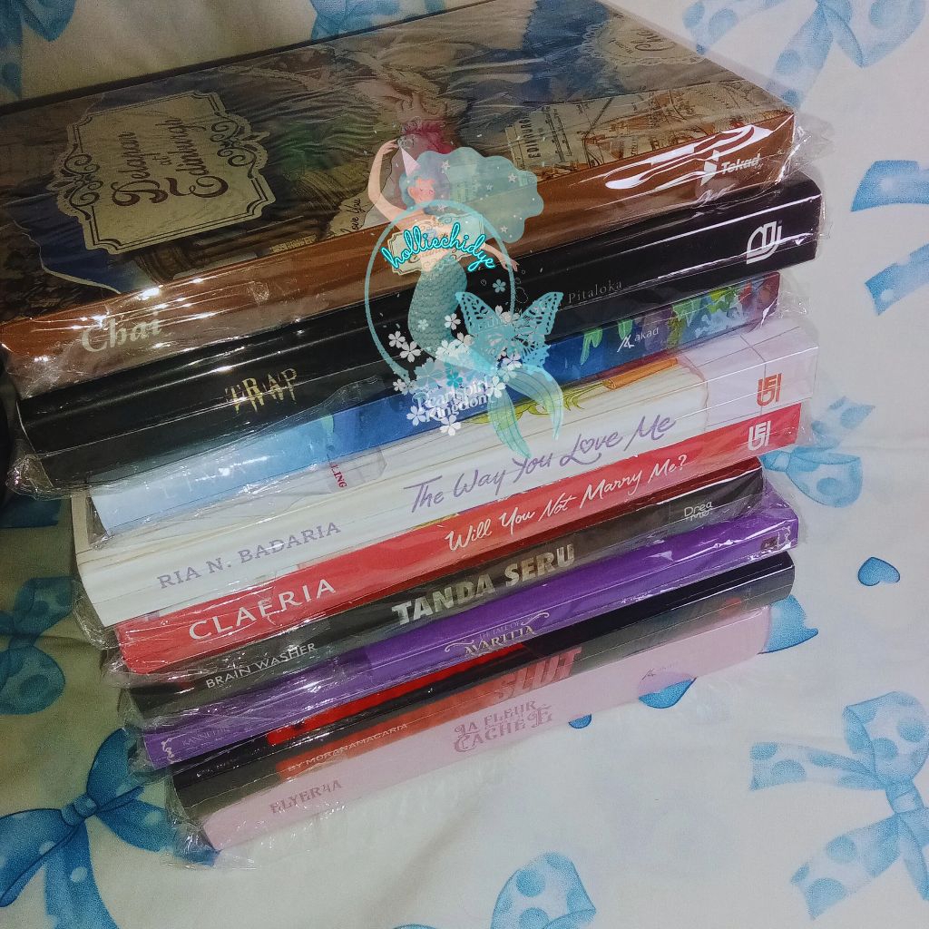 preloved novel Lembayung | Tanda Seru | Avaritia | La Fleur Cachee | The Way You Love Me | Will You 