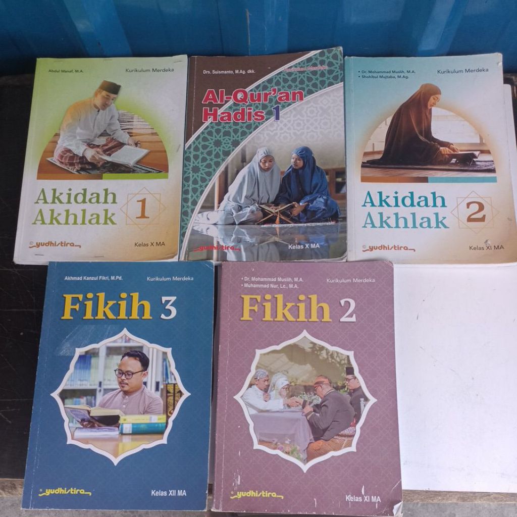 buku paket agama Islam kelas 1 /2/ 3 .10 /11/ 12 SMA Yudistira kurikulum merdeka