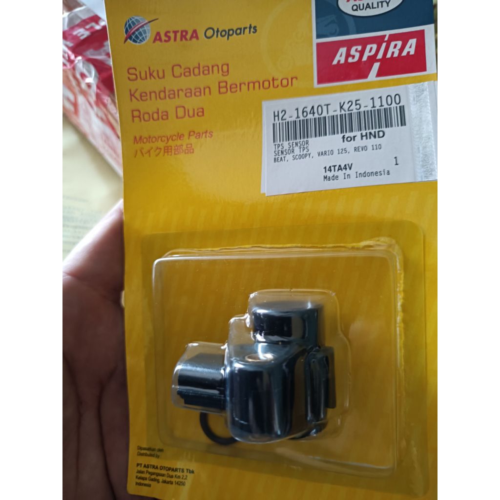 Sensor TPS K25 Beat Fi Esp, Scoopy Fi eSP, Vario 125, Revo 110 Fi ORI Aspira