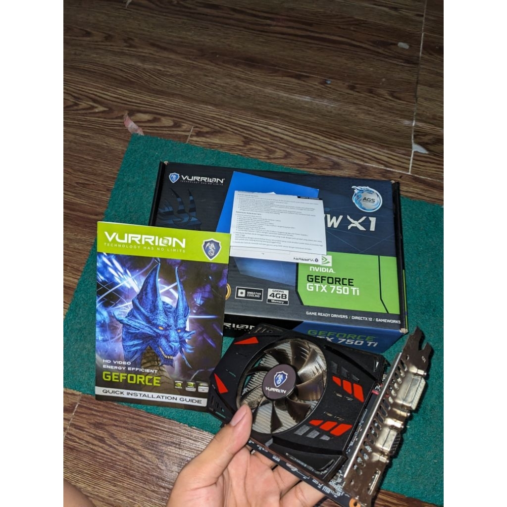 Gtx 750 ti 4gb bekas
