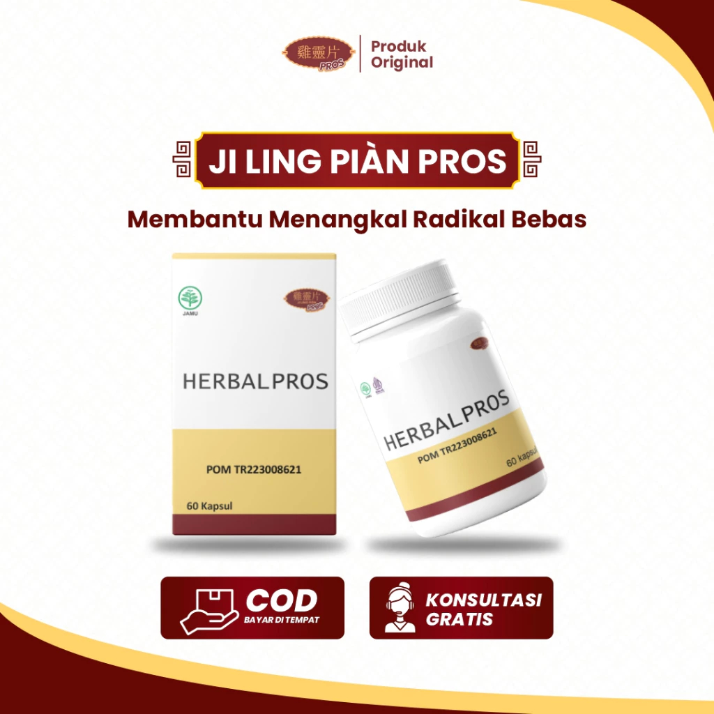 Ji Ling Pian Pros Herbal Prostat Pria BPOM