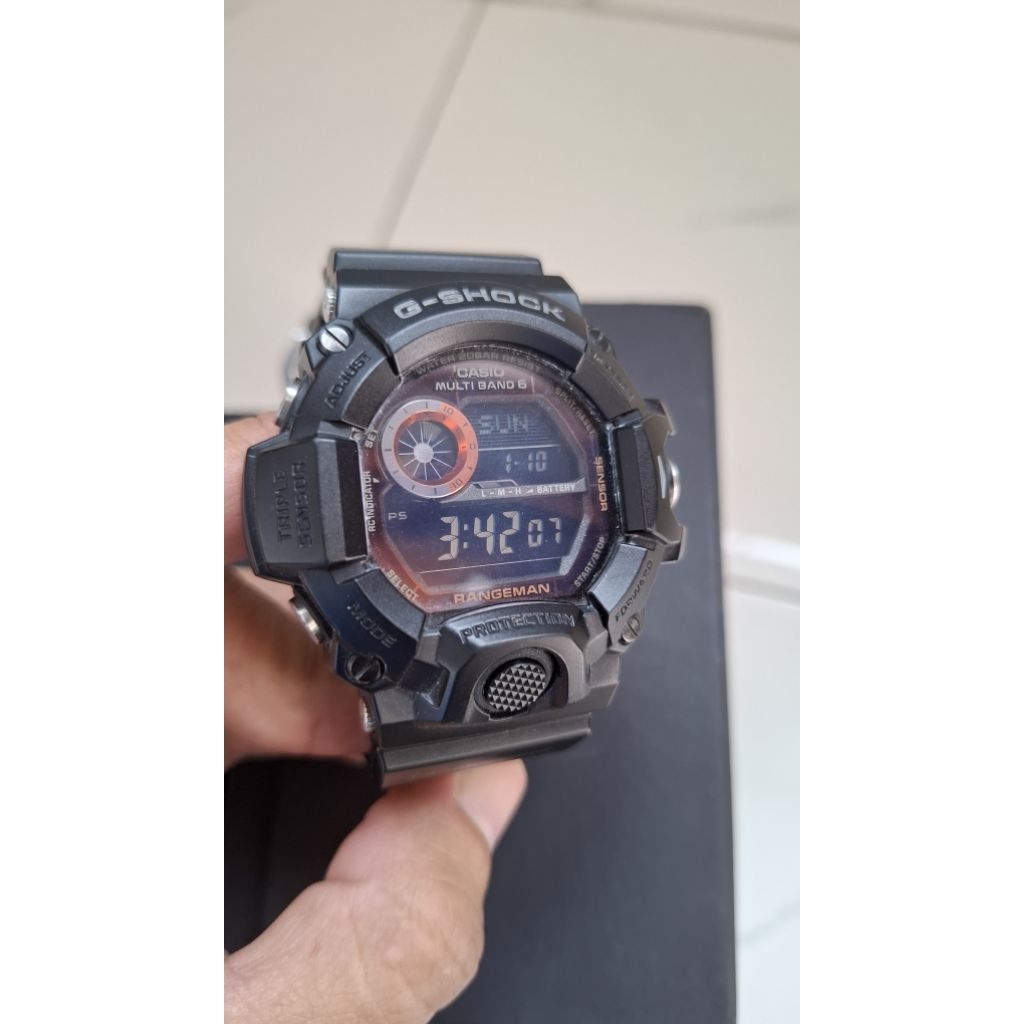 G-Shock GShock GW-9400-BJ1 Rangeman Black Panther