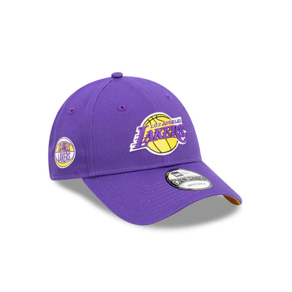 TOPI NEWERA LOS ANGELES LAKERS NBA SIDEBALL TRUE PURPLE 9FORTY CAP