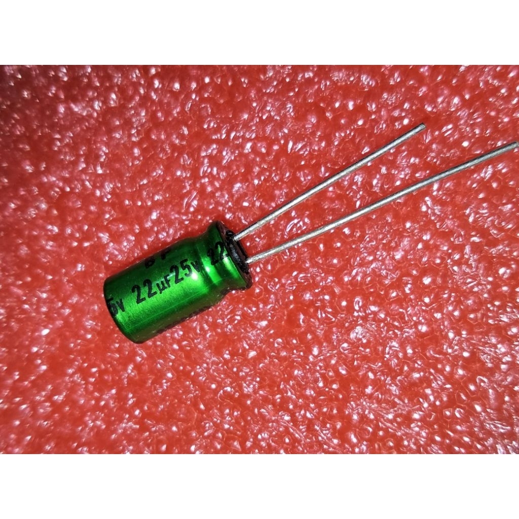 ELCO NICHICON 22uf 25v 22uf 16v 22uf 10v 47uf 10v MUSE BP AUDIO KAPASITOR