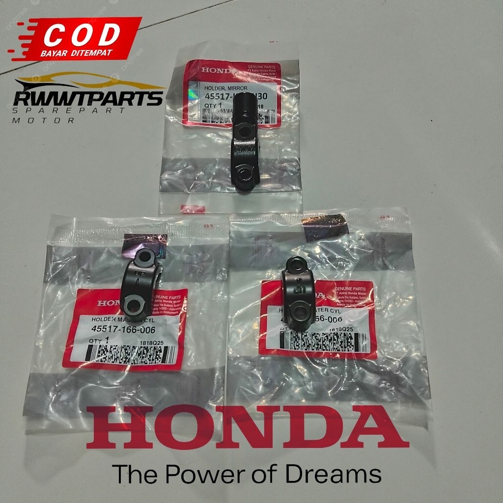 DUDUKAN SPION SET KANAN HONDA VARIO 125 (KZR)