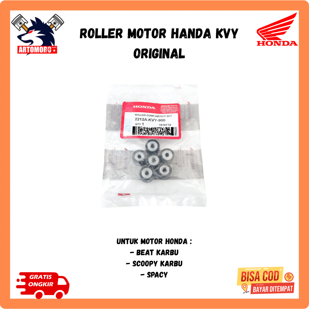roller beat karbu standar bawaan motor KVY Original