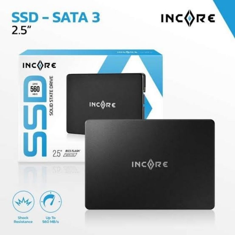 INCORE SSD SATA 3 2.5" 128 256