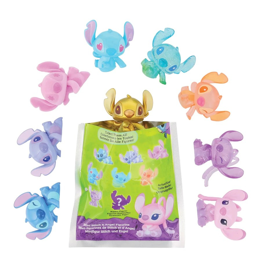 Enesco Blind Bag Stitch & Angel and Toy Story Mini Figurine - Koleksi Mini Figur Disney Original