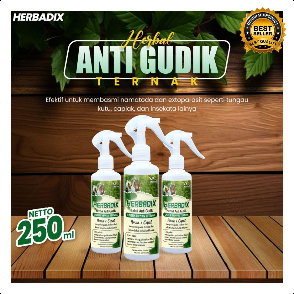 TERBAIK  Obat Gudik Kambing Manjur, Obat Gudik Kambing Mujarab