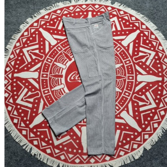 Pointer Hickory stripe carpenter usa made long pants