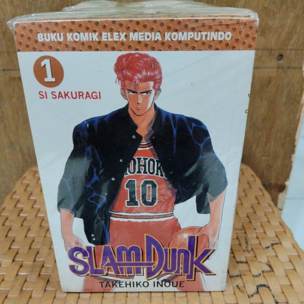 BUKU BEKAS ORIGINAL SEGEL COMIK SLAMDUNK TAKEHIKO INOUE Jilid 1-31 TAMAT