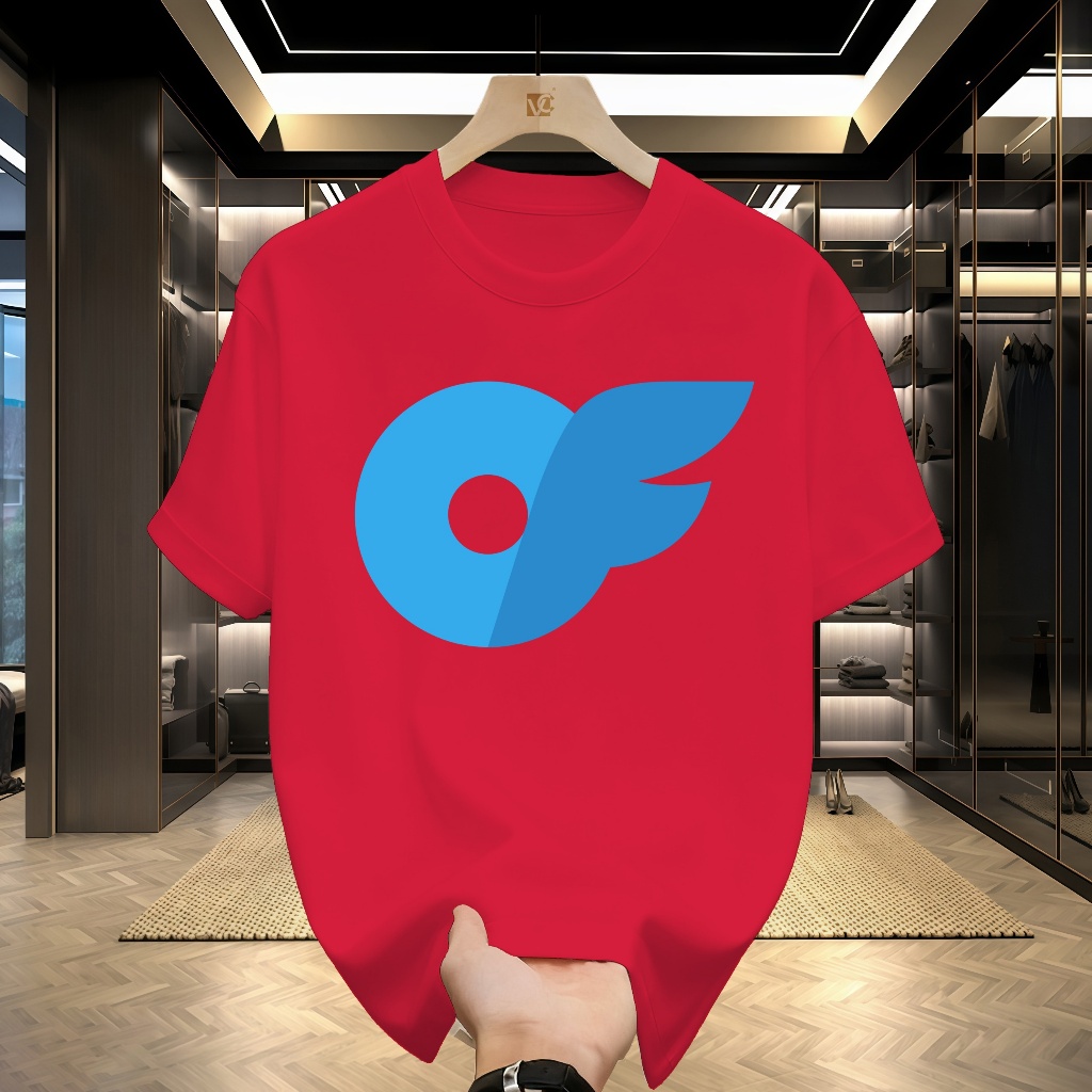 Hanya Penggemar Logo Platform Online OnlyFans Kaos Hitam