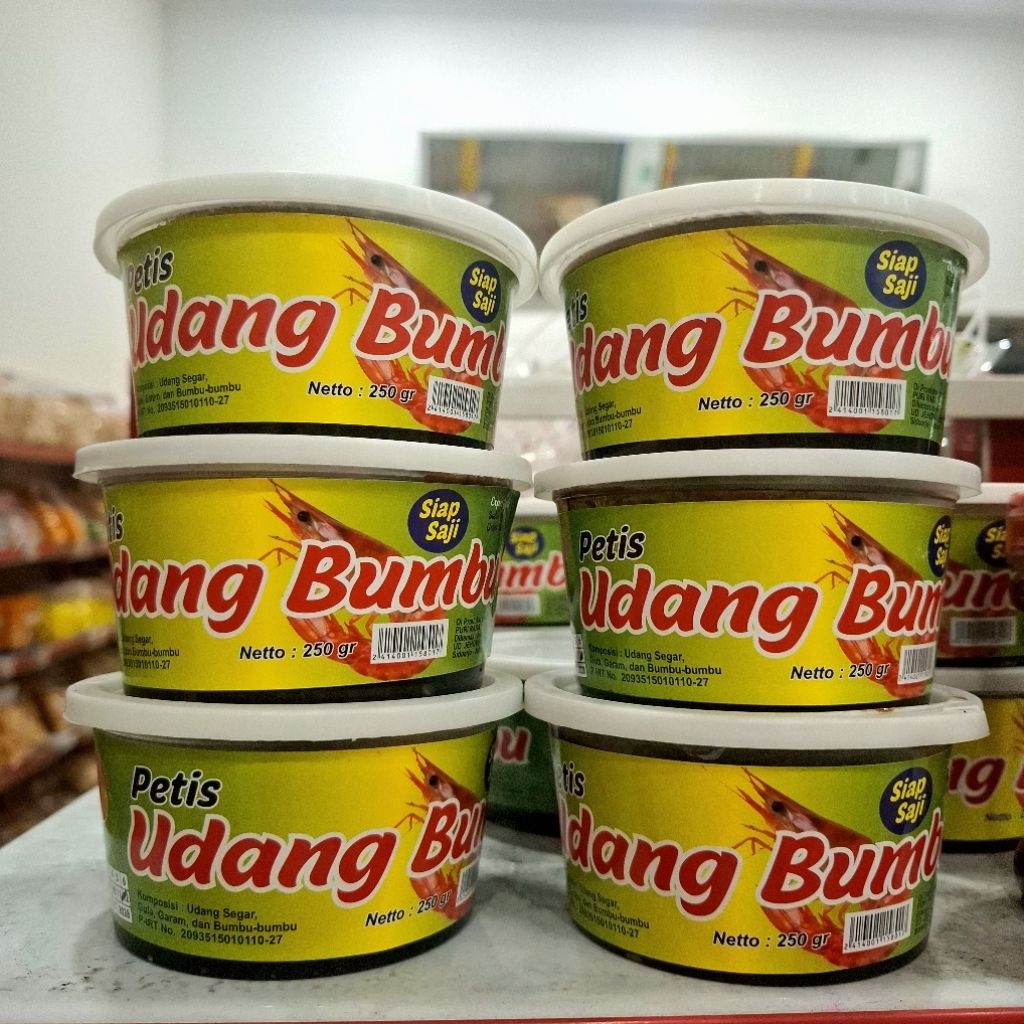 Petis Udang Bumbu Kepala Singa siap saji 250Gr - Oleh-oleh khas Sidoarjo | Bumbu petis khas Jawa Tim