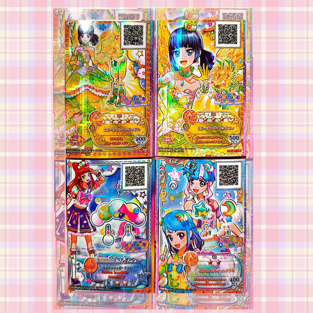 Kartu aikatsu stars sun premium rare ako saotome hanazono kirara fuwa fuwa dream [JP VER]