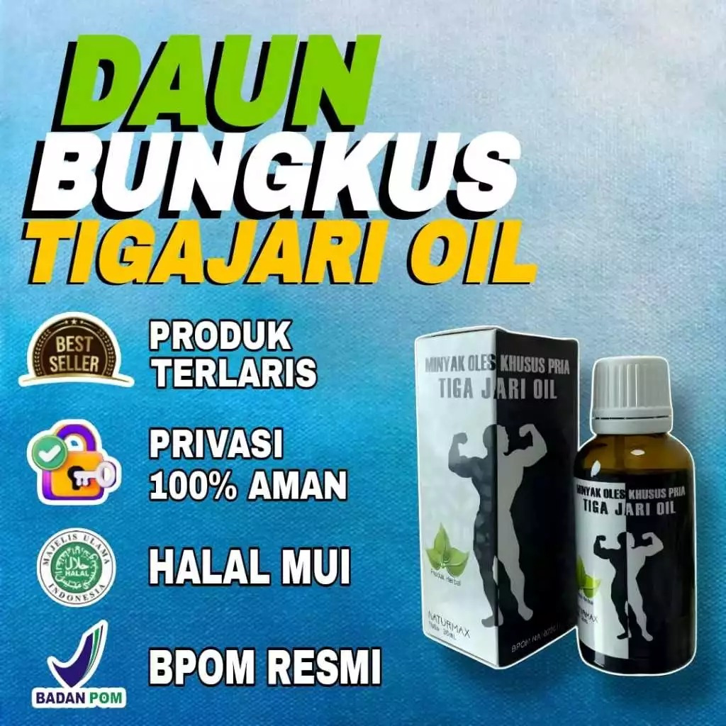 Minyak Pijat Papua Daun Bungkus 30 Ml BPOM