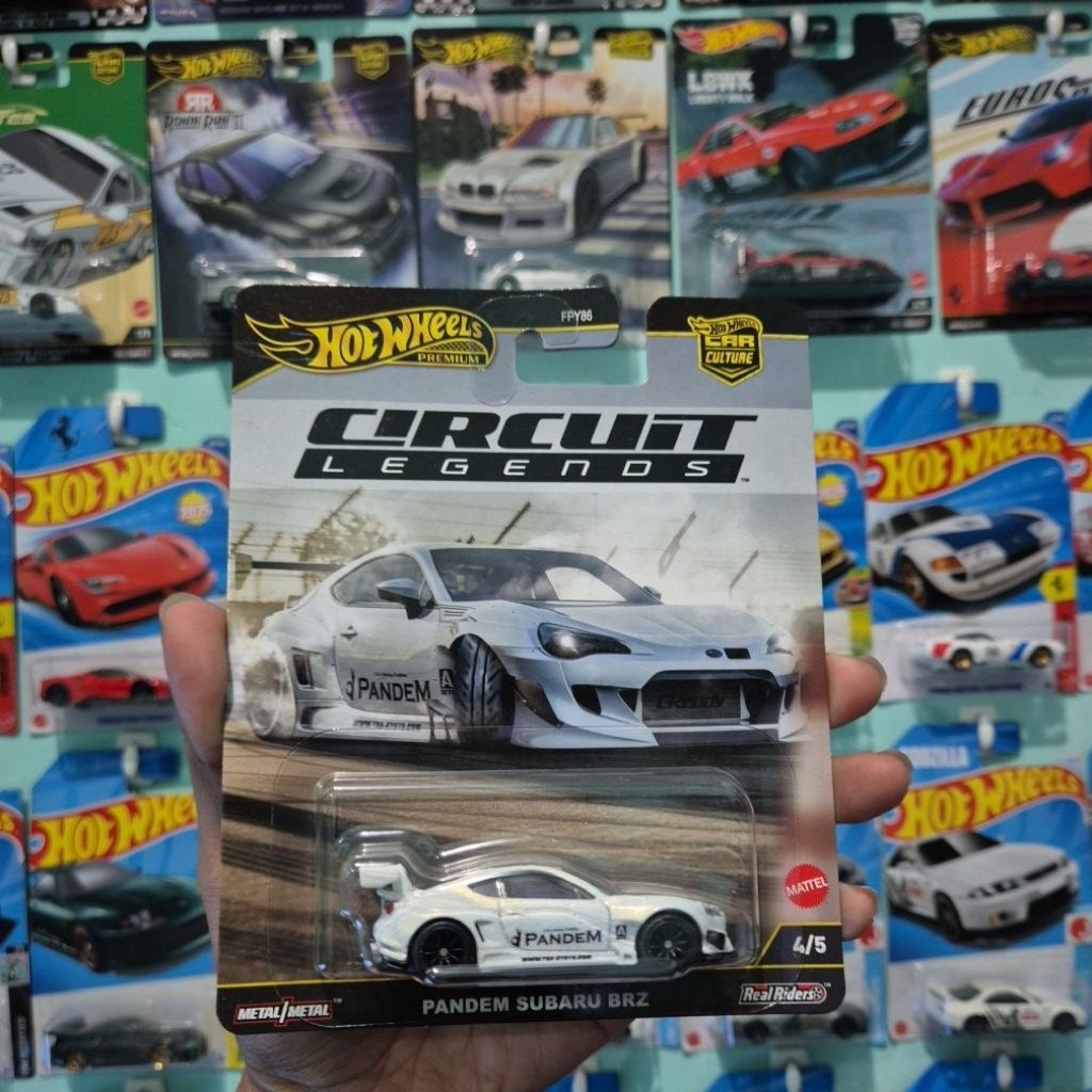 HOT WHEELS PREMIUM CIRCUIT LEGENDS PANDEM SUBARU BRZ