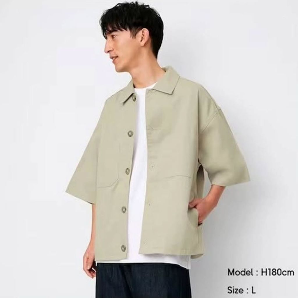 Jacket Oversize chef shirt by GU uniqlo