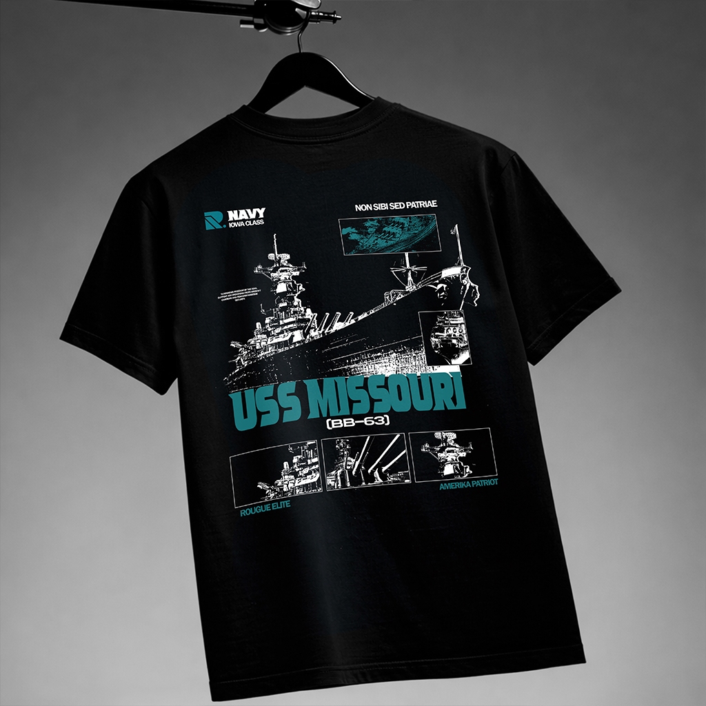 ROUGUE T-Shirt Navy Series - USS Missouri