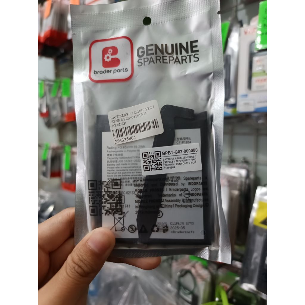 Batre Baterai Asus Zenfone 7 / Zenfone 7 pro / Zenfone 8 flip C11P1904
