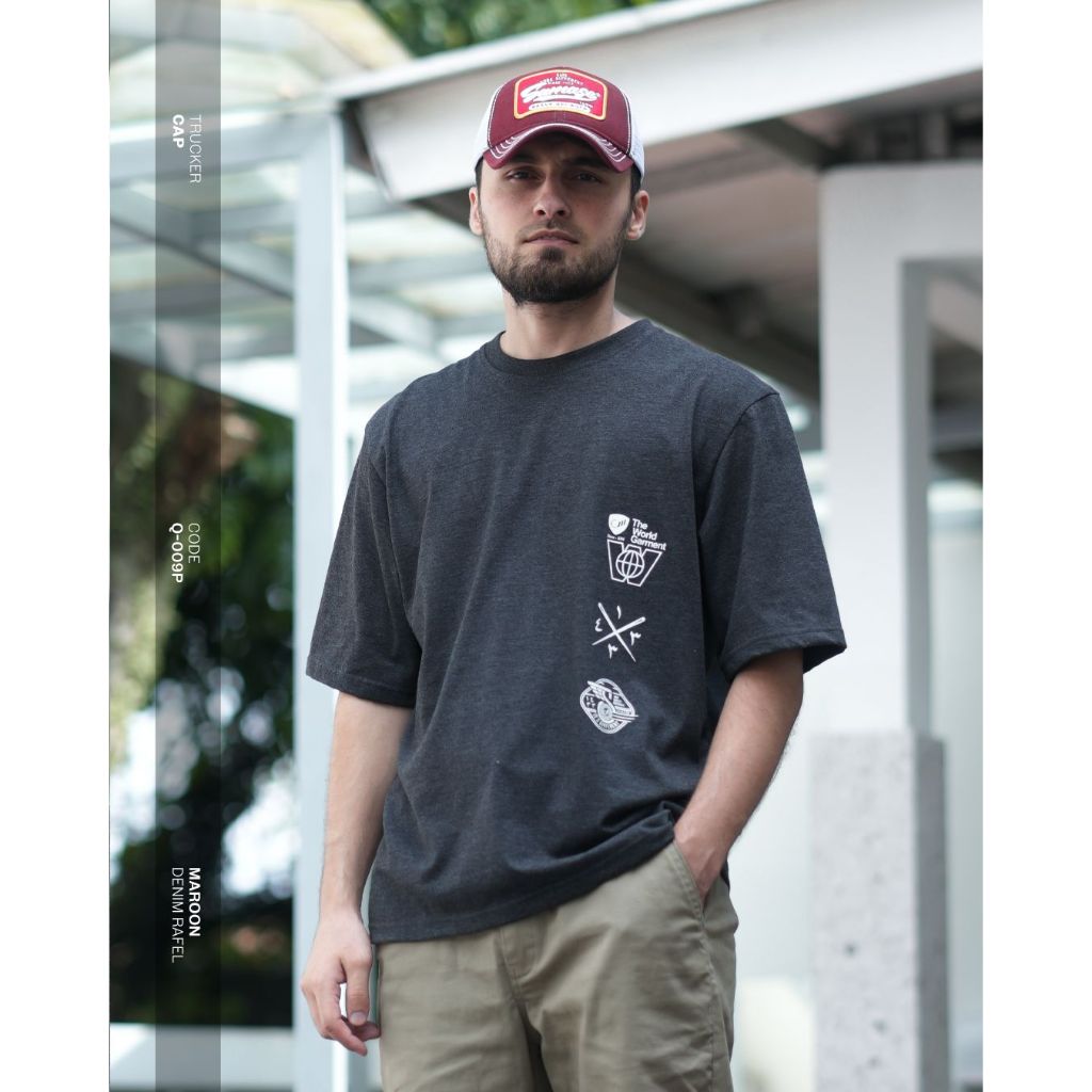 SAMASE Topi Trucker Q009 - B001 Topi Baseball Aksesoris Muslim Pria Remaja - Dewasa Terbaru 2026