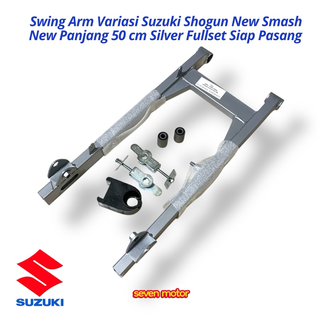 Swing Arm Variasi Long/Panjang 50cm Suzuki Shogun pnp Smash New Shogun New Tornado Titan Honda Grand