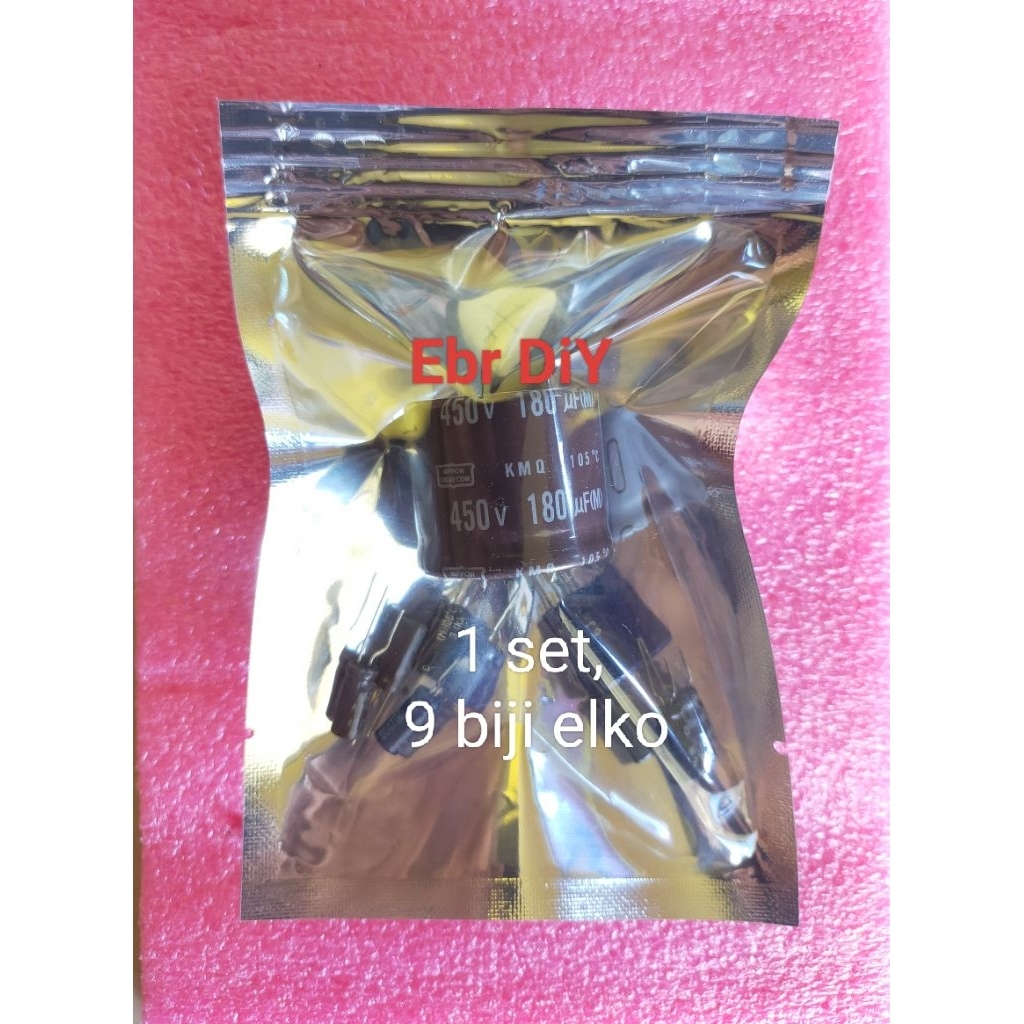 Elko modul freezer lg inverter  (1 set elko 9 pcs)  Ebr8429  4580  Ebr8429 4580  Ebr842945  Elko mod