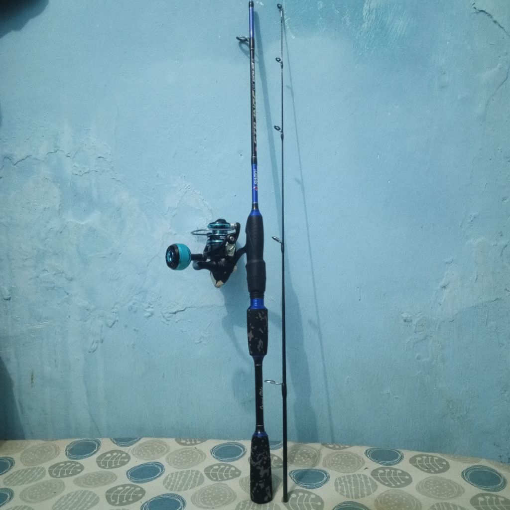 Set Joran Pancing+Reel || Swan Strange 120 Reel Takumi 500 || Second