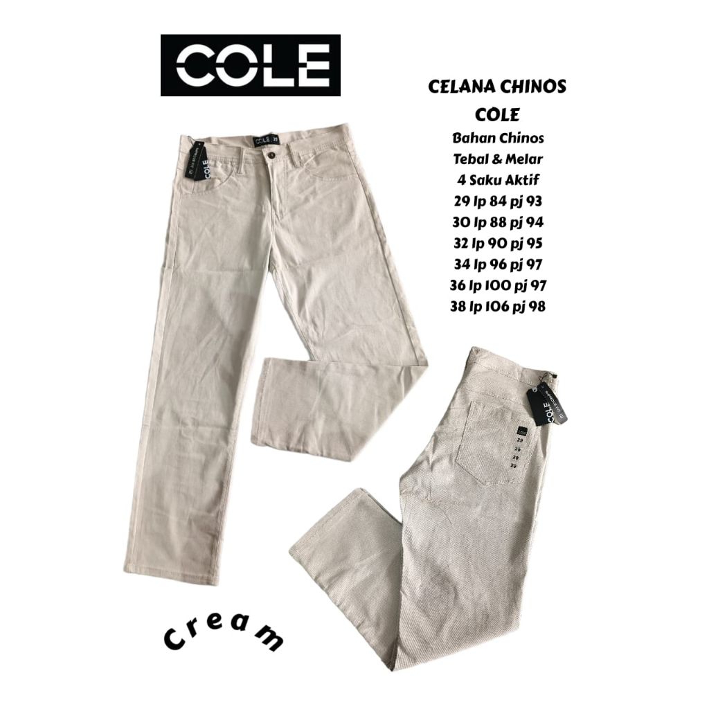 (GITA BRANDED) CELANA PRIA PANJANG COLE