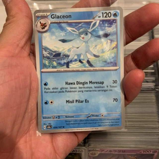 Glaceon sv6s 054/167 U - Kartu Pokemon Indonesia