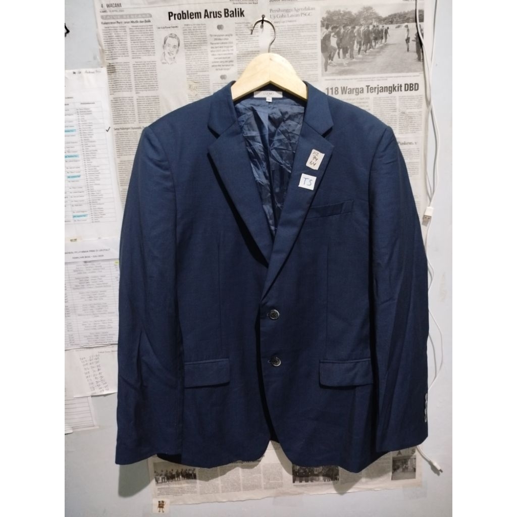 Jas navy Premium L'UOMO Italy Slimfeat (XL)