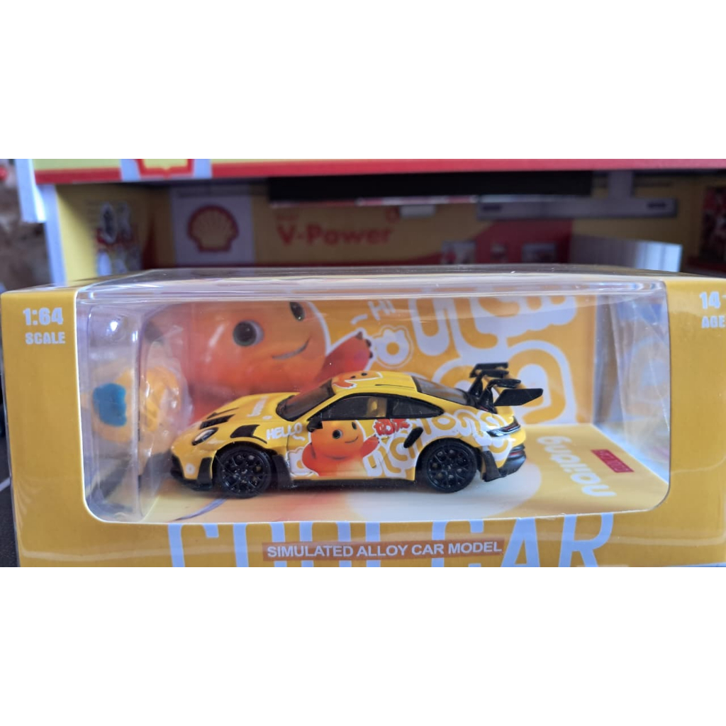 Cool Car Porsche 992 GT3 RS Nailong Special Edition With Figure
