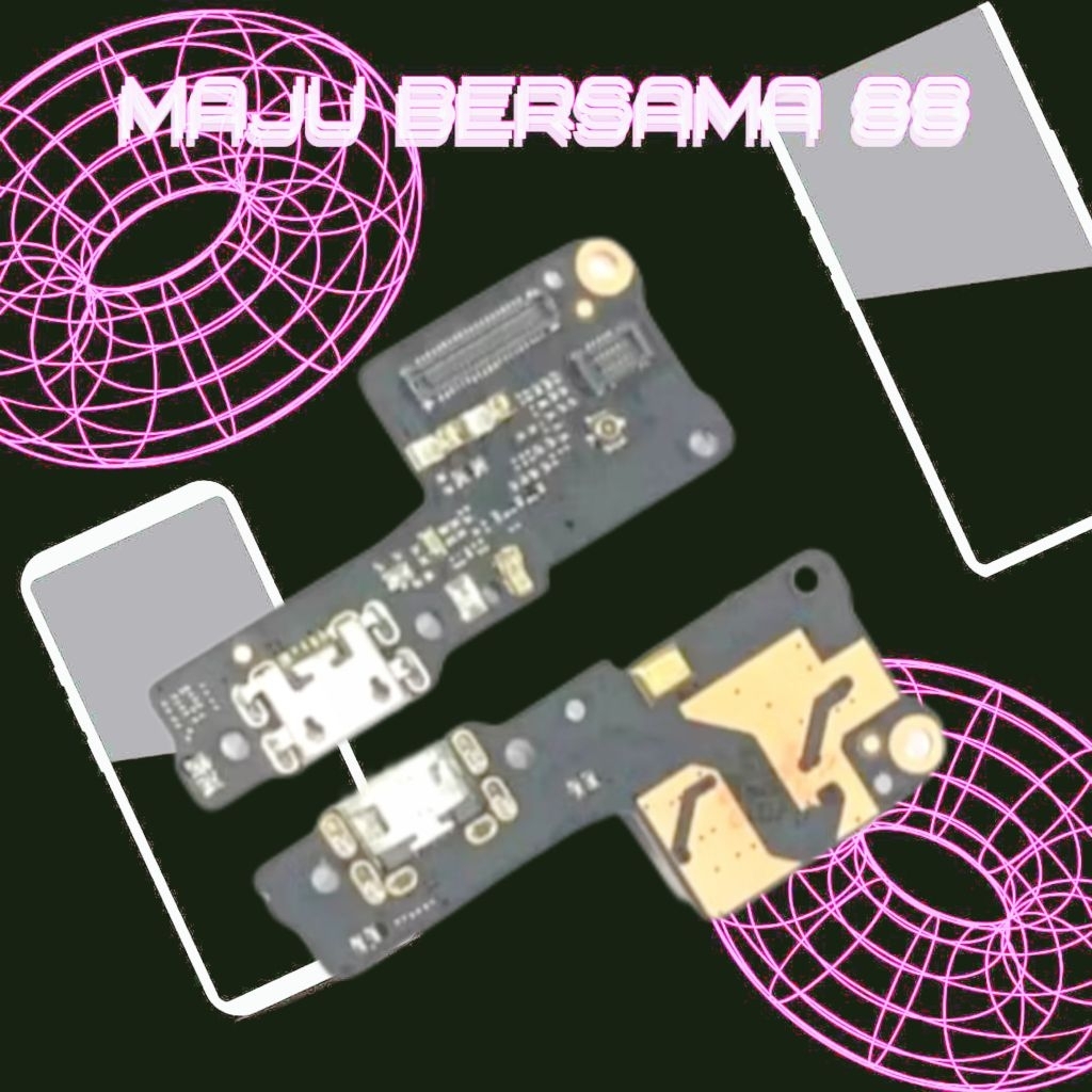 FLEXIBLE CHARGER / PCB REDMI 7A ORG + MIC