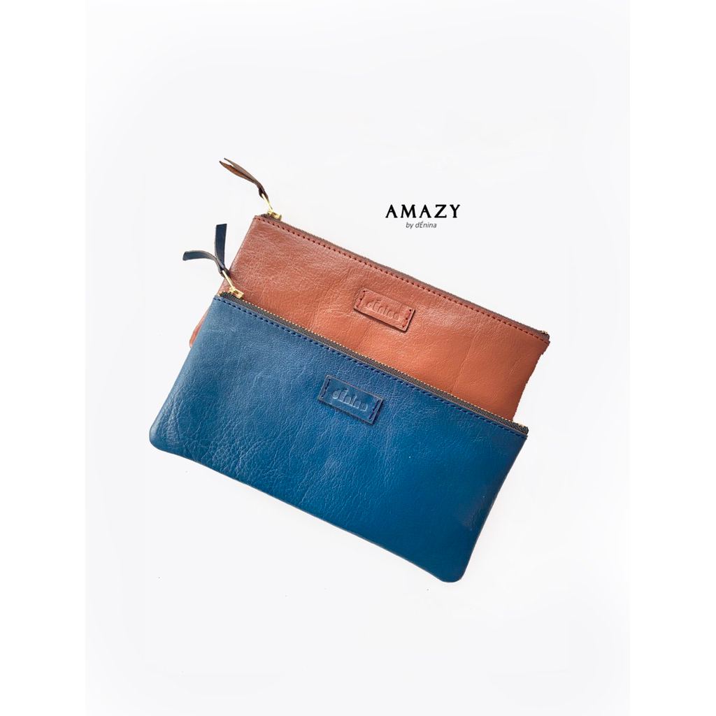 AMAZY- Dompet Kulit Sapi Asli - Denina