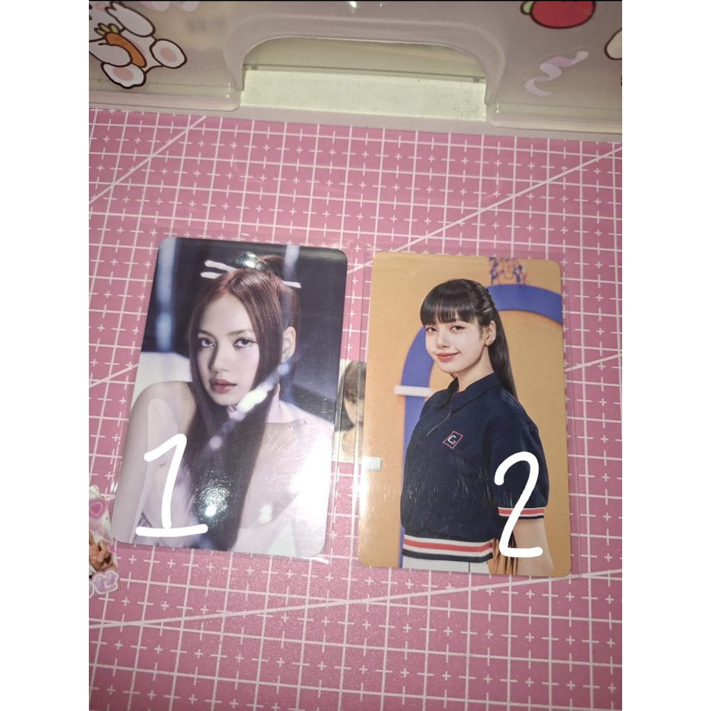 (OFFICIAL) PHOTOCARD LISA BLACKPINK