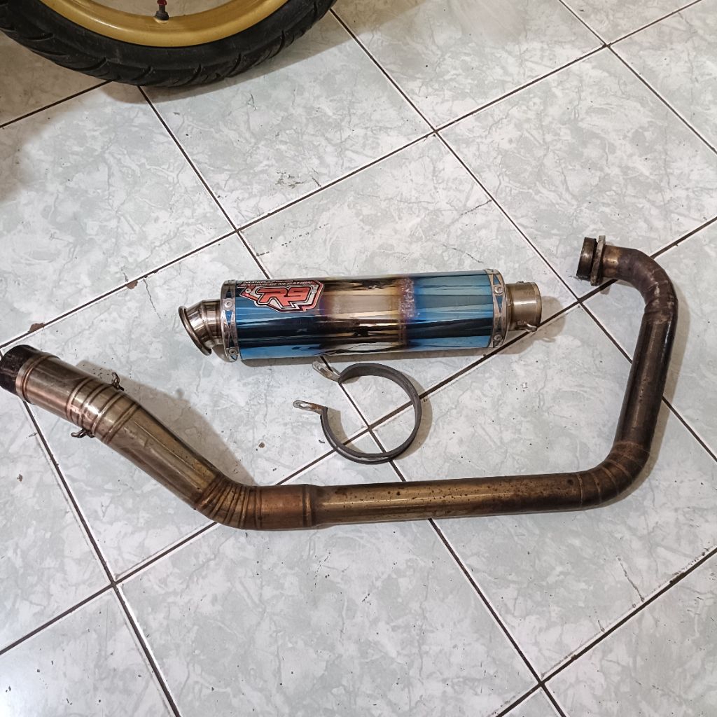 knalpot racing R9 original pnp scorpio