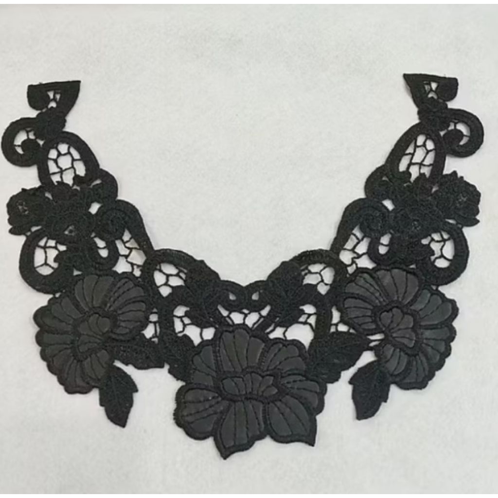 Renda Bordir Leher Import 5