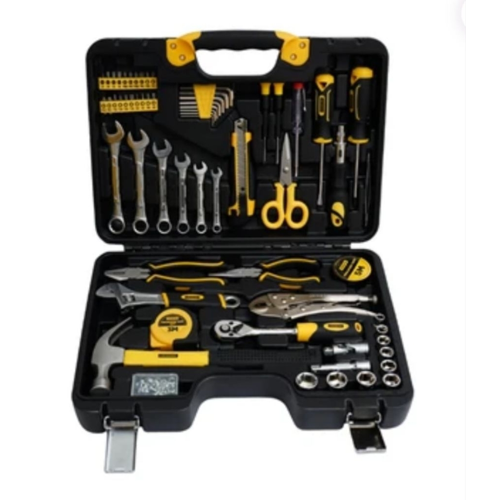 krisbow tool kit kunci set alat perkakas set mekanik krisbow 63pcs